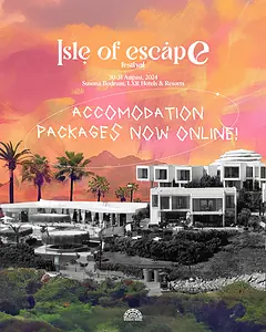 isle of escape 2024 accomodation package