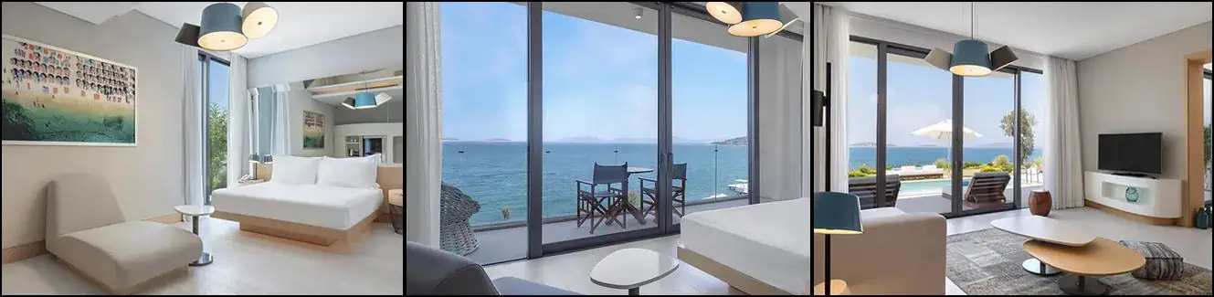 Susona Bodrum LXR Hotels & Resorts: DELUXE ROOM With Partial Sea View - PREMIUM ROOM With Balcony and Sea View - Premium Suite With Private Pool