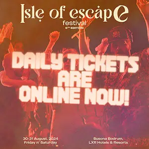 isle of escape 2024 tickets daily