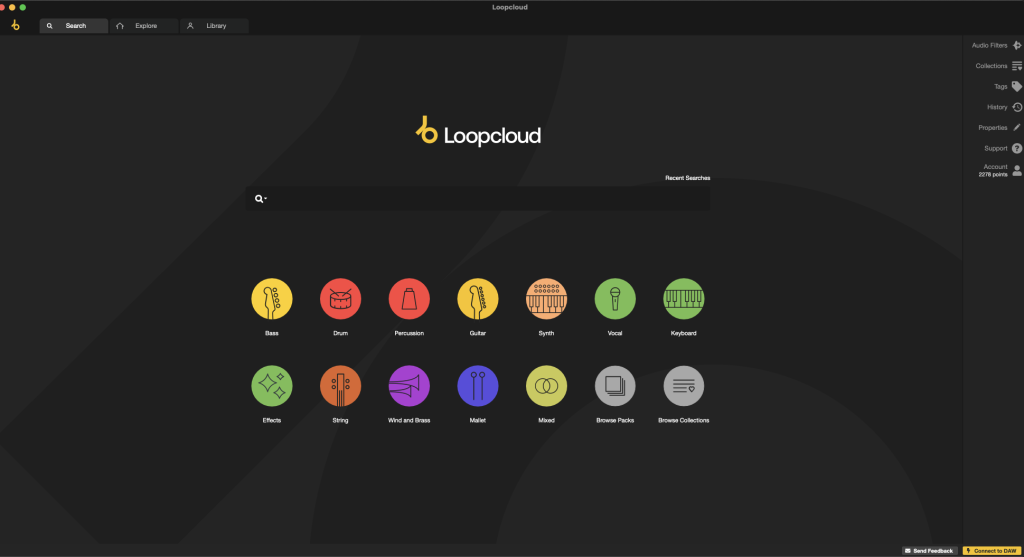 Loopcloud Interface