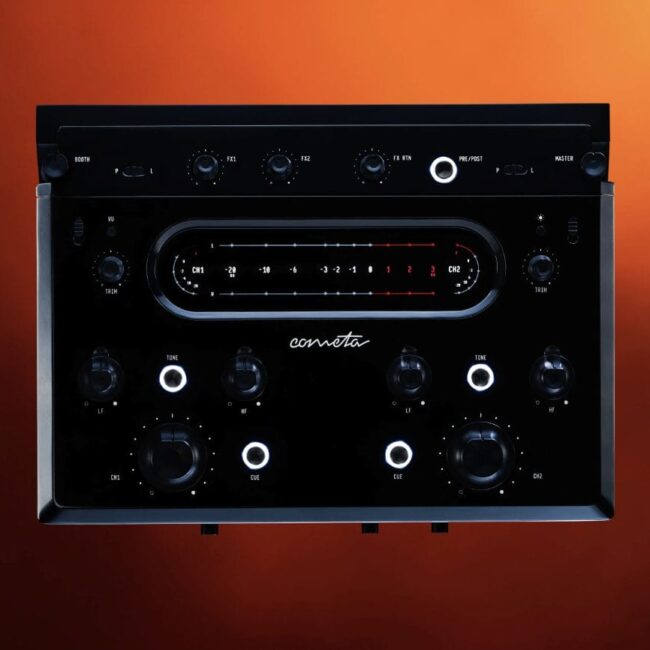 Cometa Launches The $15K M2 Rotary Mixer For High-End DJ Booths