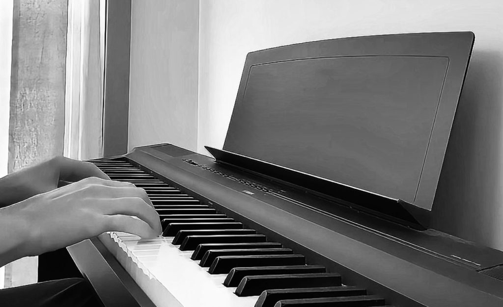 The Piano Keeps The Track Centered