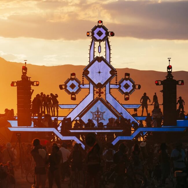 Mayan Warrior Art Car Skipping Burning Man 2026