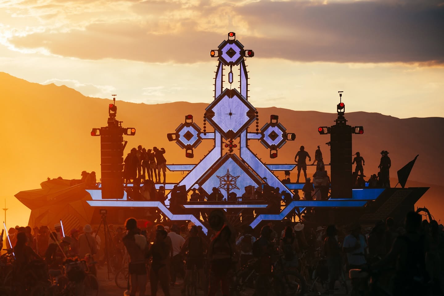 Mayan Warrior Art Car Skipping Burning Man 2026