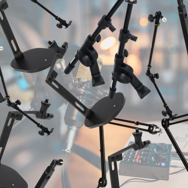 The Best Microphone Boom Arms for Studio Desks