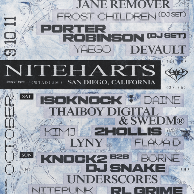 Niteharts Reveals Powerful 2026 Lineup for Festival’s Return