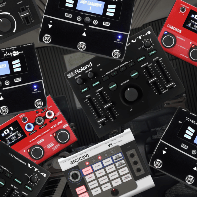 The Best Live Vocal Processors for Electronic Artists