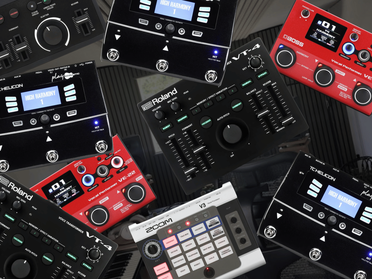 The Best Live Vocal Processors for Electronic Artists